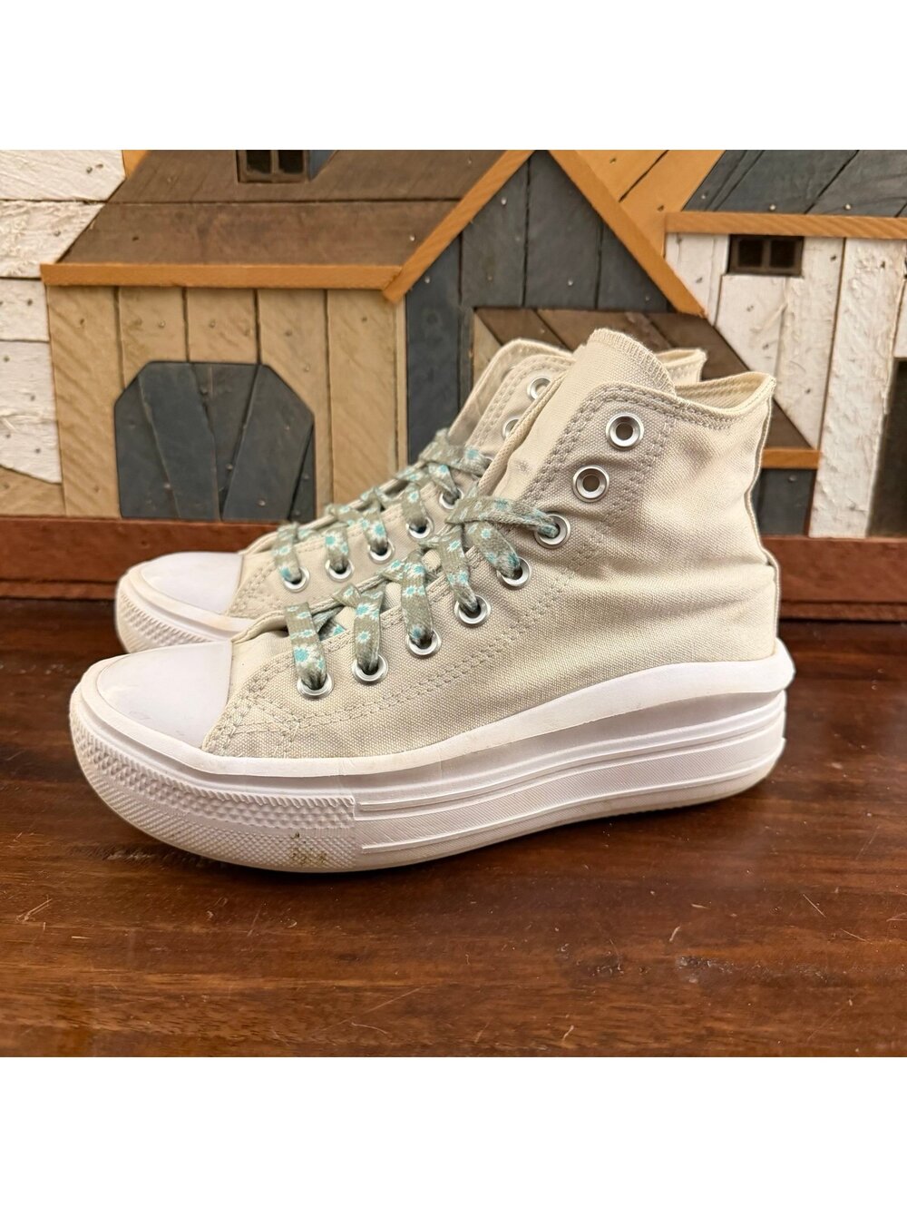 Converse Chuck Taylor All Star Move Platform High Top Sneakers Women's 6.5